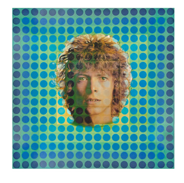 Fotografie mit dem Titel "David Bowie Space O…" von Vernon Dewhurst, Original-Kunstwerk, Analog Fotografie