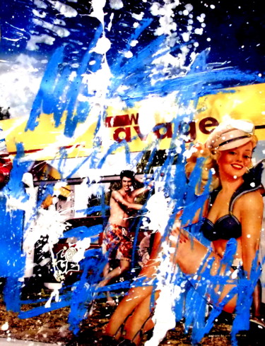 Картина под названием "SUMMER WASH" - Vero Cristalli, Подлинное произведение искусства, Акрил