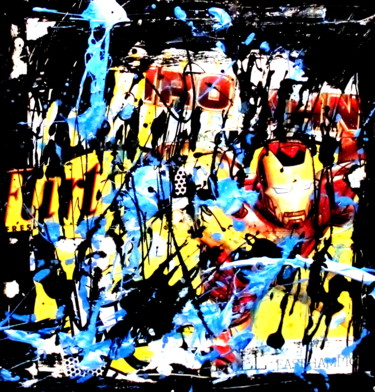 Painting titled "IRON IS PRECIOUS" by Vero Cristalli, Original Artwork, Acrylic