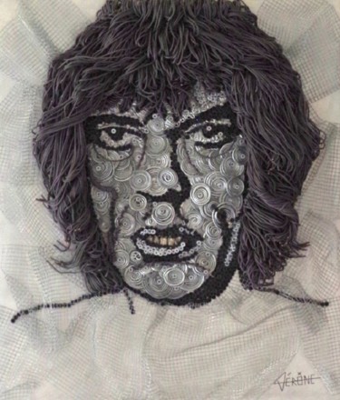 Sculpture intitulée "Métal Jagger" par Vérône, Œuvre d'art originale, Autre
