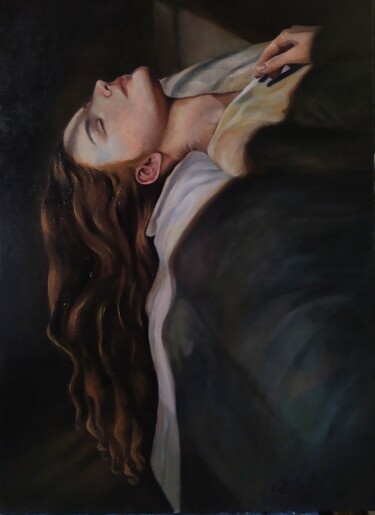 Painting titled "Se solo potessi" by Veronica Ciccarese, Original Artwork, Oil