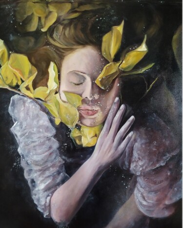 Schilderij getiteld "Amore perso" door Veronica Ciccarese, Origineel Kunstwerk, Olie