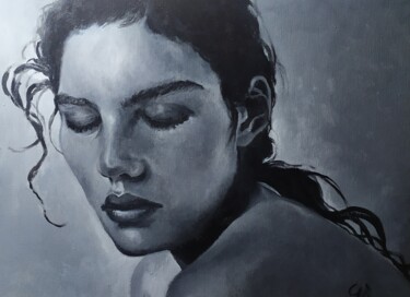 Narciso I Painting titled "Narciso I" by Veronica Ciccarese, Original Art, Acrylic