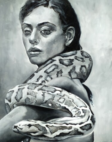 Pintura titulada "L amore deluso" por Veronica Ciccarese, Obra de arte original, Acrílico