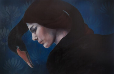 Pittura intitolato "Imprevedibilità" da Veronica Ciccarese, Opera d'arte originale, Olio