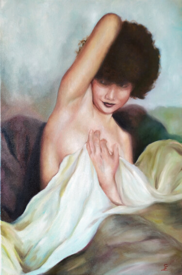 Schilderij getiteld "Zoila" door Veronica Ciccarese, Origineel Kunstwerk, Olie