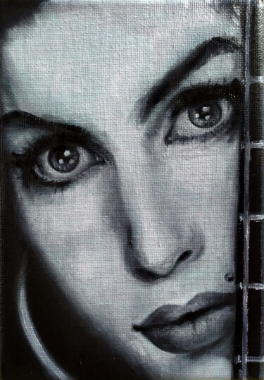 Pintura titulada "Portrait of "Amy W."" por Veronica Ciccarese, Obra de arte original, Oleo