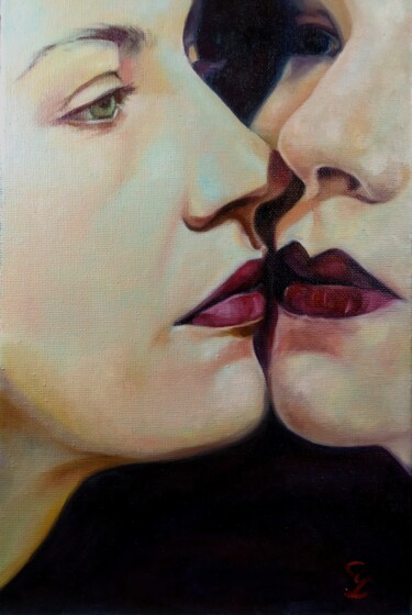 Peinture intitulée "Your comfort "The k…" par Veronica Ciccarese, Œuvre d'art originale, Huile