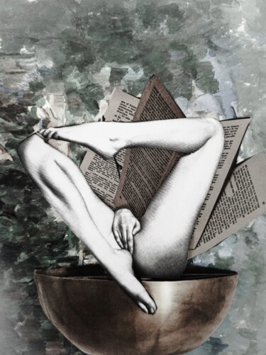 Collagen mit dem Titel "formas" von Verónica Risalde, Original-Kunstwerk, Analog Fotografie
