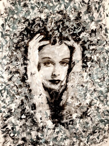 拼贴 标题为“mujer” 由Verónica Risalde, 原创艺术品, 照片蒙太奇