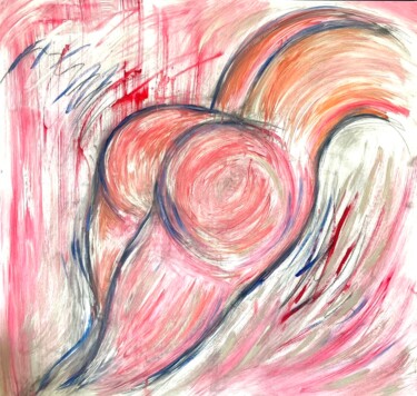 Pittura intitolato "A muse to itself" da Veronica Rondine, Opera d'arte originale, Olio