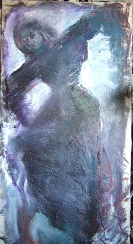 Картина под названием "пляска святого Витта" - Мастерская Веры Крутилиной, Подлинное произведение искусства