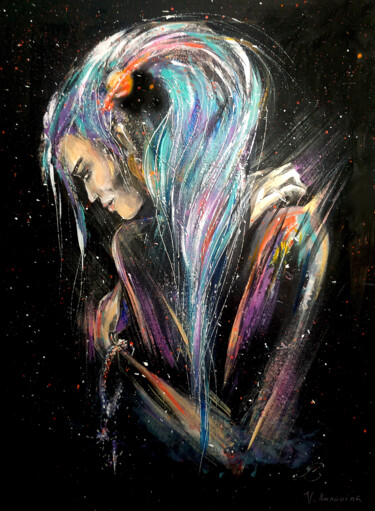 "Karma"2 Printmaking titled ""Karma"2" by Veronika Kunavina, Original Art, Screenprinting