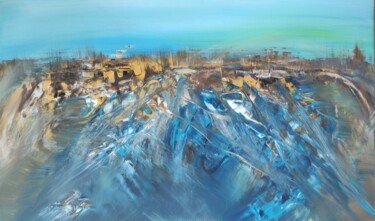 Mirror tell me Painting titled "Mirror tell me" by Veronika Slívová, Original Art, Acrylic Mounted on Wood Panel