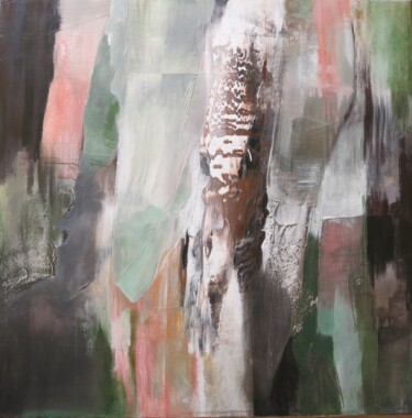Painting titled "Abstrakt 2" by Veronika Strobel, Original Artwork, Acrylic