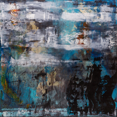 Malerei mit dem Titel "OCEAN" von Veronika Unuchko, Original-Kunstwerk, Acryl