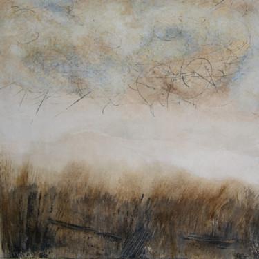 Картина под названием "Le ciel en émoi 1 D…" - Véronique Attia, Подлинное произведение искусства, Акрил
