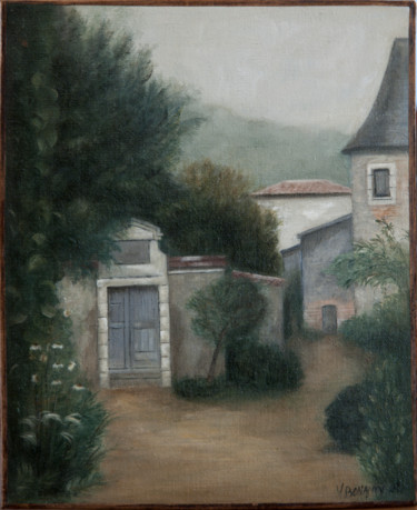 Malarstwo zatytułowany „Portail ouvrant sur…” autorstwa Véronique Bonamy, Oryginalna praca, Olej
