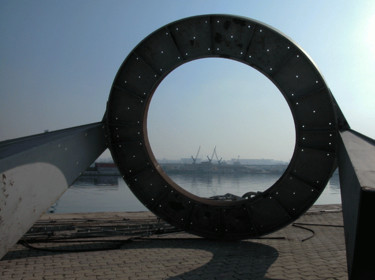 Photographie intitulée "Cercle de grue et g…" par Véronique Brill, Œuvre d'art originale
