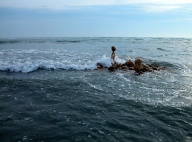 Photographie intitulée "Et la mer les empor…" par Véronique Brill, Œuvre d'art originale