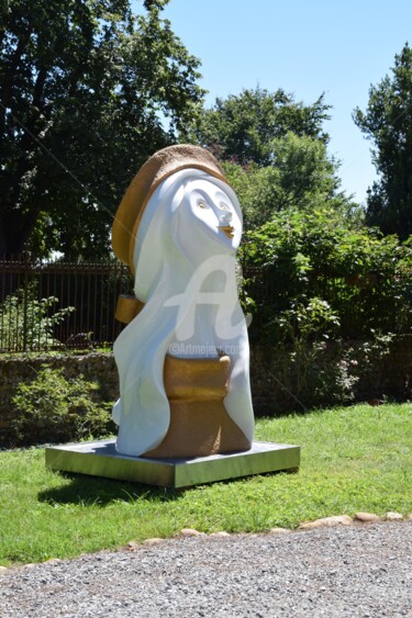 Sculpture intitulée "Faustine la rêveuse…" par Véronique Clanet, Œuvre d'art originale