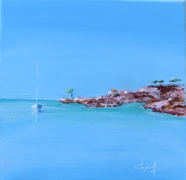 Estérel 2,artistsupportpledge Peinture intitulée "Estérel 2,artistsup…" par Véronique Degabriel, Œuvre d'art originale, Acrylique