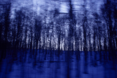 Photography titled "Blue(s), paysage ém…" by Véronique Durruty, Original Artwork, Non Manipulated Photography