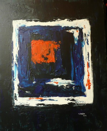 Painting titled "Ouverture" by Véronique Heim, Original Artwork