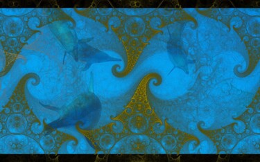 Photography titled "Fresque" by Véronique Jaques, Original Artwork, Digital Photography