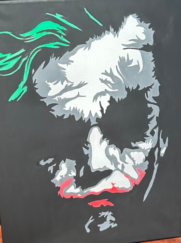 Картина под названием "Why" - Veronique Lalonde, Подлинное произведение искусства, Акрил Установлен на Деревянная рама для н…