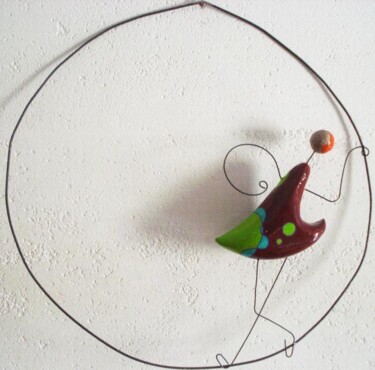 Sculpture titled "cercle" by Veronique Maxin, Original Artwork