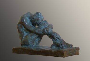 Sculpture intitulée "Rozsa" par Pico Sculpteur, Œuvre d'art originale, Bronze