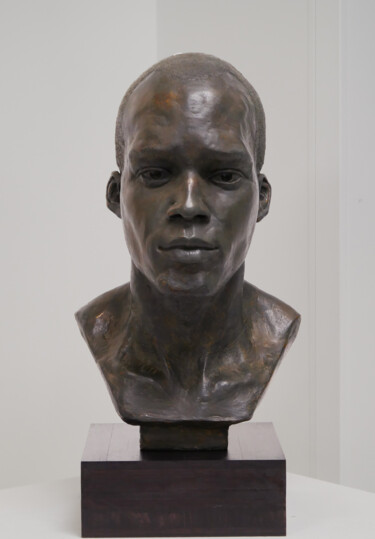 Sculpture intitulée "Nathanaël" par Pico Sculpteur, Œuvre d'art originale, Résine