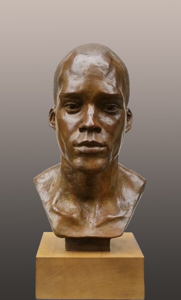 Sculpture intitulée "Nathanaël II" par Pico Sculpteur, Œuvre d'art originale, Bronze
