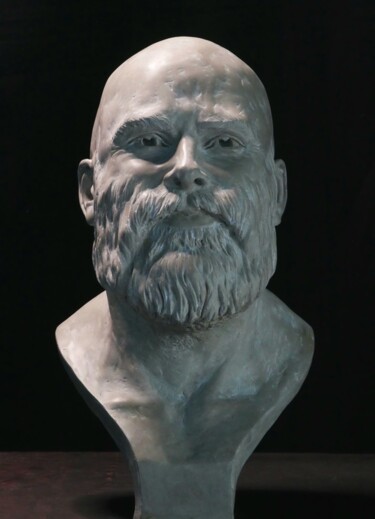 Sculpture intitulée "Von Pourquery" par Pico Sculpteur, Œuvre d'art originale, Résine