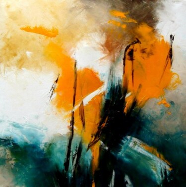 Peinture intitulée "abstract 66210130" par Véronique Radelet, Œuvre d'art originale