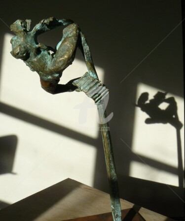 Sculpture intitulée "A TIRE D 'ELLE" par Véronique Soitel, Œuvre d'art originale