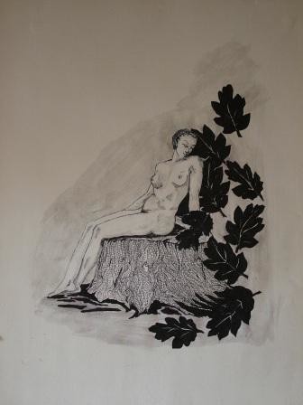 Sculpture intitulée "chênes de juillet" par Véronique Bellot, Œuvre d'art originale