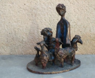 Sculpture intitulée "le petit prince" par Véronique Bellot, Œuvre d'art originale