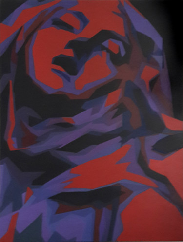 Painting titled "L'extase" by Véronique Colin, Original Artwork, Acrylic