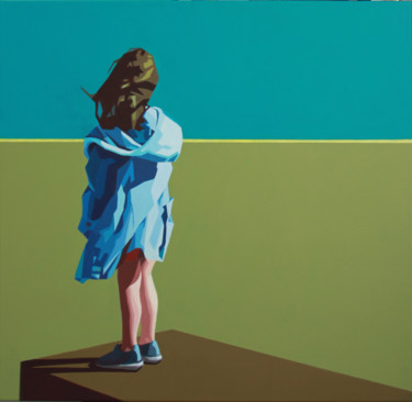 Malerei mit dem Titel "Horizon" von Véronique Colin, Original-Kunstwerk, Acryl