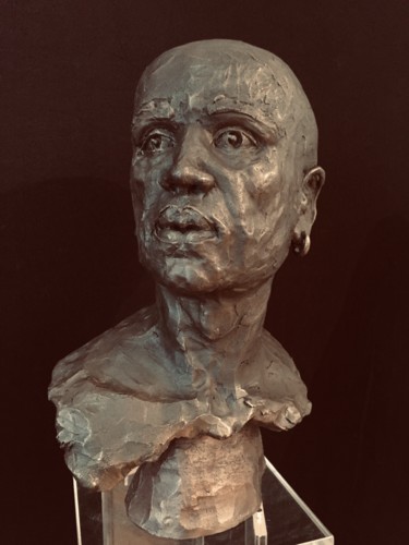 Sculpture titled "Sika" by Véronique Richard, Original Artwork, Terra cotta