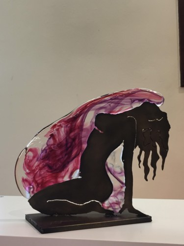 Volupté Sculpture titled "Volupté" by Alexis Mathelin, Original Art, Metals