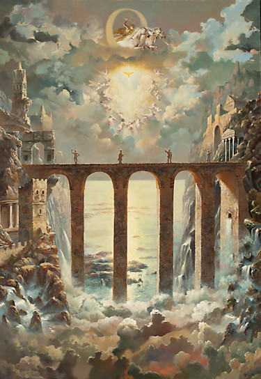 Painting titled "Salvation" by Verschieden, Original Artwork