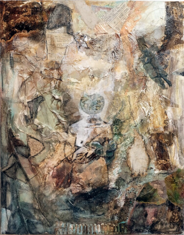 Malerei mit dem Titel "Mother" von Verso  -Sonia Verreault, Original-Kunstwerk, Acryl