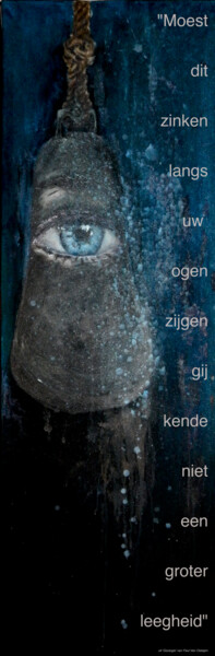 Peinture intitulée "Zijgen" par Filip Callewaert, Œuvre d'art originale, Photo montage