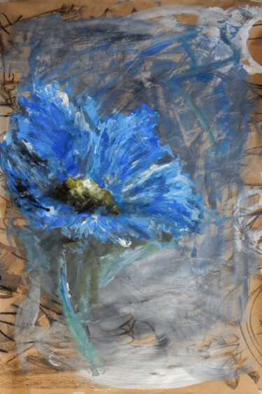 Pintura intitulada "The power to flower…" por Filip Callewaert, Obras de arte originais, Acrílico