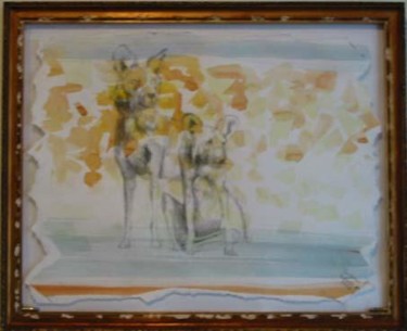 Painting titled "Nature in passing" by Veryan Edwards, Original Artwork, Oil