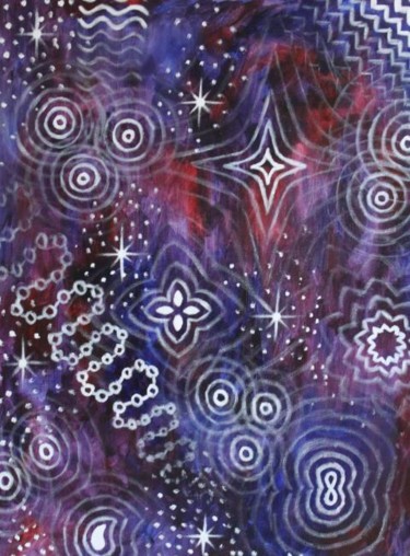 Painting titled "Stardust" by Vesa Peltonen, Original Artwork