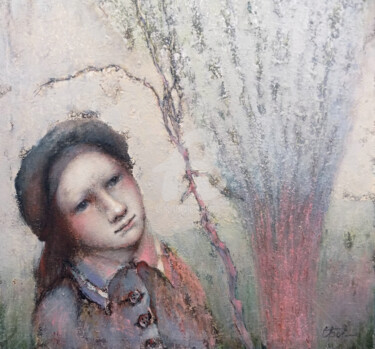 Peinture intitulée "Шелест" par Svetlana Bochkareva, Œuvre d'art originale, Acrylique